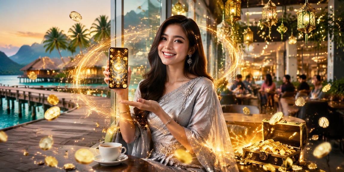 Sabah player enjoys mobile casino during Hari Raya